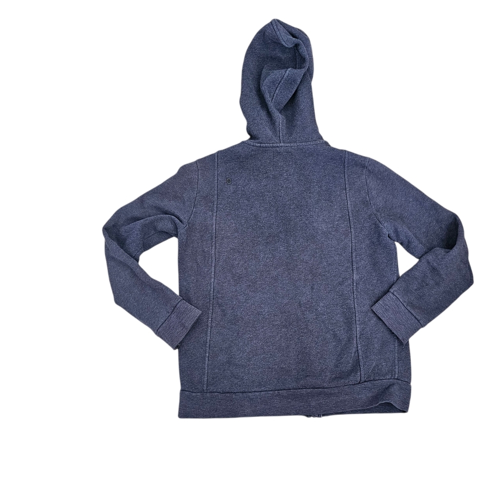 Figs Full Zip Hoodie Womens Medium Surgical Blue Comfort Medical Nurse - Picture 2 of 7